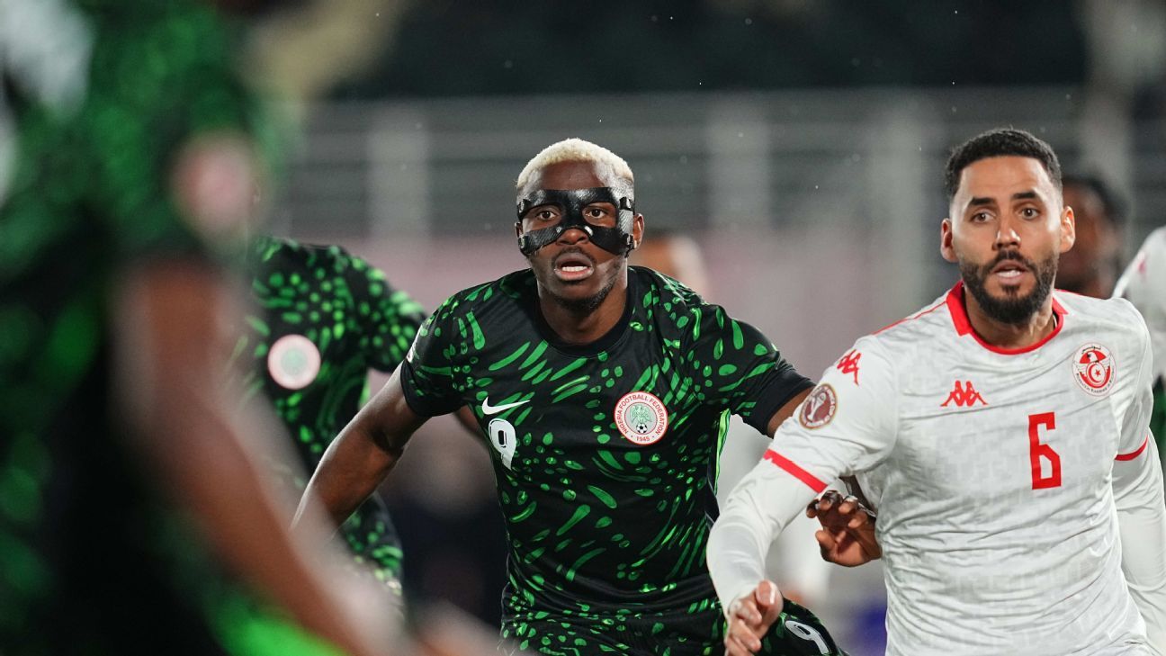 AFCON 2025: Nervi Nigéria retorna tarde sobre a Tunísia para chegar às oitavas de final