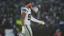 Raiders colocaron al cazamariscales Maxx Crosby en la IR