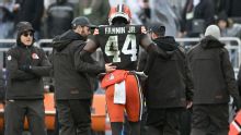 Browns TE Harold Fannin Jr. reinjures groin vs. Steelers