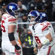 Giants' No. 1 draft pick odds plunge, but win pleases players