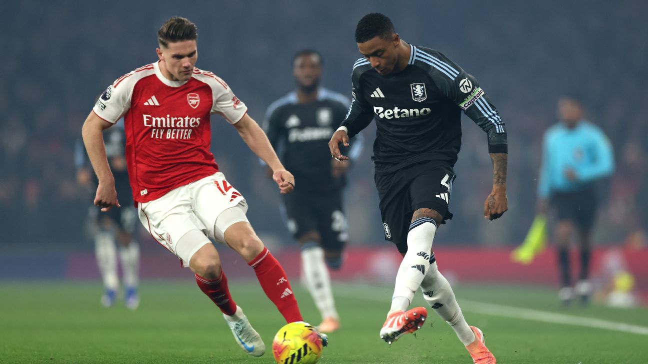 Atualizações ao vivo da Premier League: Chelsea-Bournemouth, Villa-Arsenal