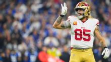 George Kittle apunta a volver para el 49ers vs Seahawks