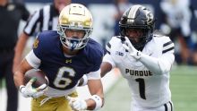 Notre Dame WR Jordan Faison won't play lacrosse this season