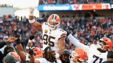 Myles Garrett's sack record draws praise from across sports world