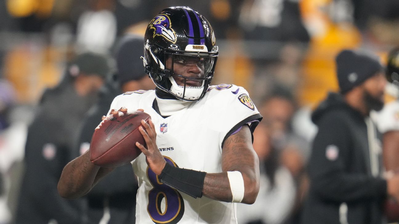 Follow live: Lamar Jackson finds Devontez Walker for 38-yard TD on opening drive