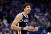 Gonzaga's Braden Huff out 4-8 weeks with left knee injury