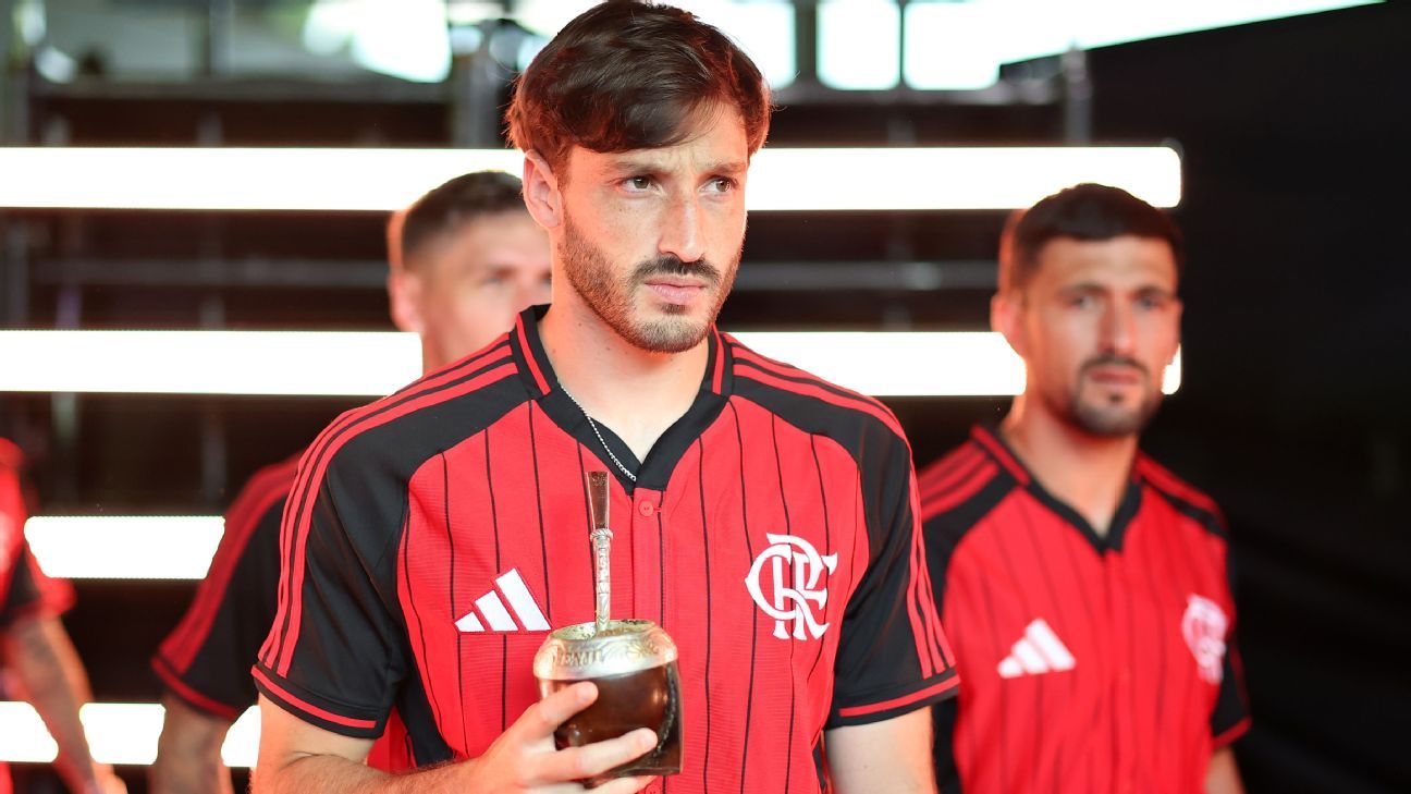 Sem espaço no Flamengo, Viña acerta transferência para o River Plate até 2026