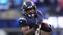 Omarion Hampton, Chargers, espera jugar contra Patriots