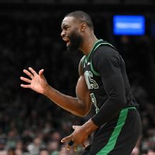 NBA fines Celtics' Jaylen Brown $35K for ref criticism