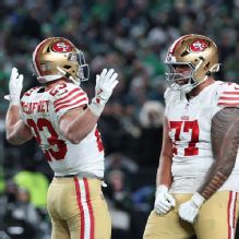 49ers down defending champion Eagles in NFC wild card game