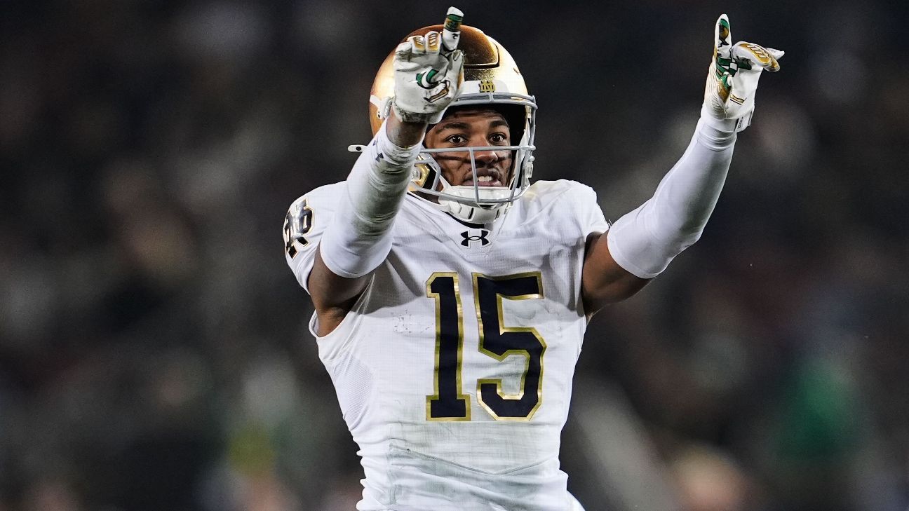 CB Moore: Irish on 'revenge tour' after CFP snub