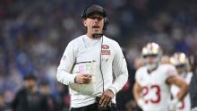 Kyle Shanahan nearly lost eye in car crash, says friend Chris Simms