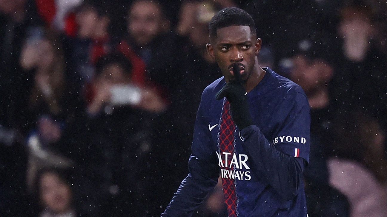 PSG won't let up on Chelsea in second leg, Dembele says