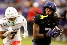 Sources: TCU's top returning receiver Jordan Dwyer out vs. UNC