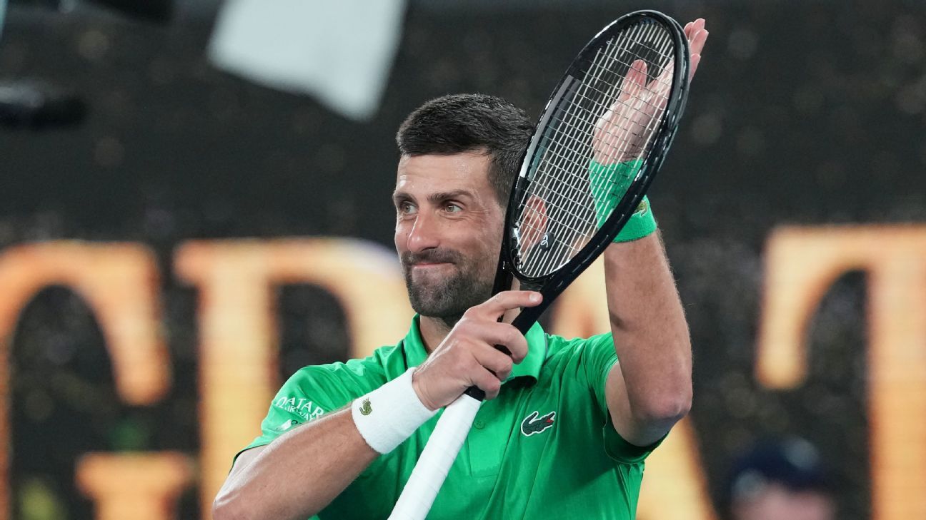 Centurion: Djokovic wins 100th Aussie match