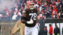 Browns releasing starting OT Jack Conklin, source says