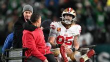 Niners TE George Kittle eyes early return from Achilles tear