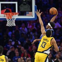 76ers' Edgecombe wows with slam but rules out dunk contest