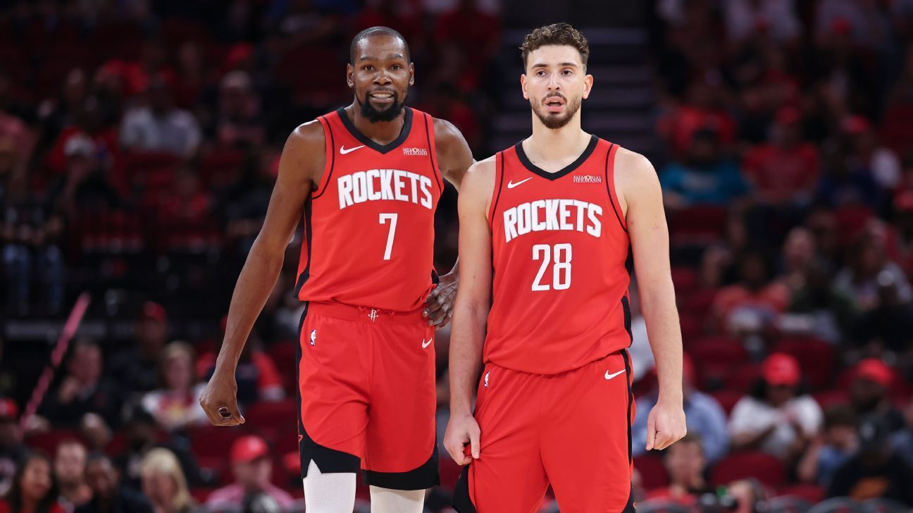 KD, rising guards and bully ball: Inside the Rockets' Texas-sized offense