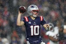 Patriots QB Maye misses practice with illness, Vrabel says