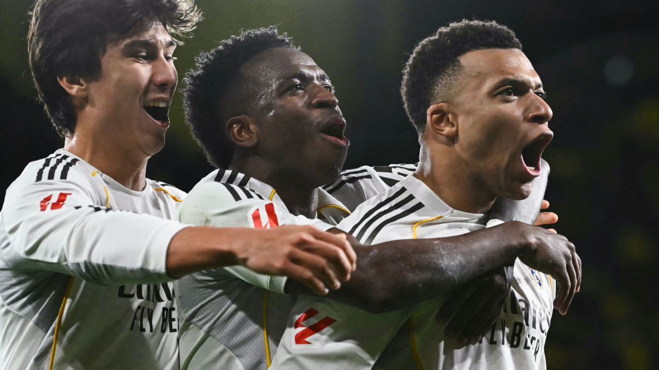 Madrid's Arbeloa hails 'best in the world' Mbappé and Vinícius