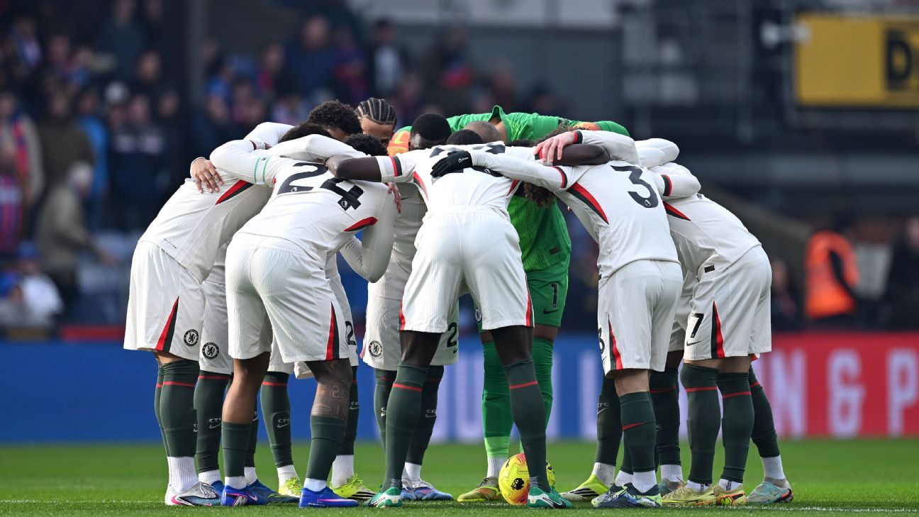 ATUALIZAÇÕES AO VIVO: Chelsea viaja para o Crystal Palace na Premier League