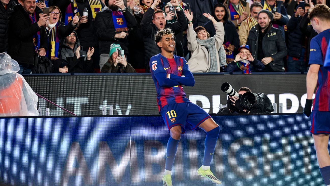 Técnico do Oviedo diz que gol de Lamine Yamal veio de “outra galáxia”