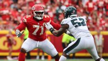 Chiefs set to use undrafted rookie with LT Josh Simmons out