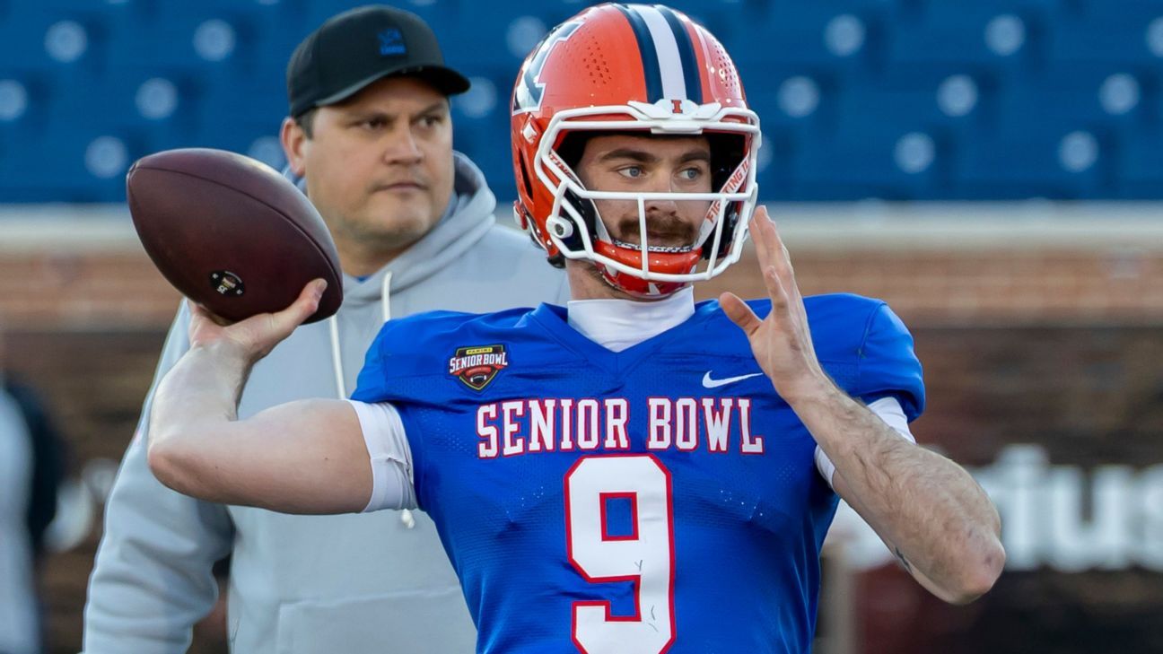 Top prospects and risers of the Senior Bowl: Luke ...