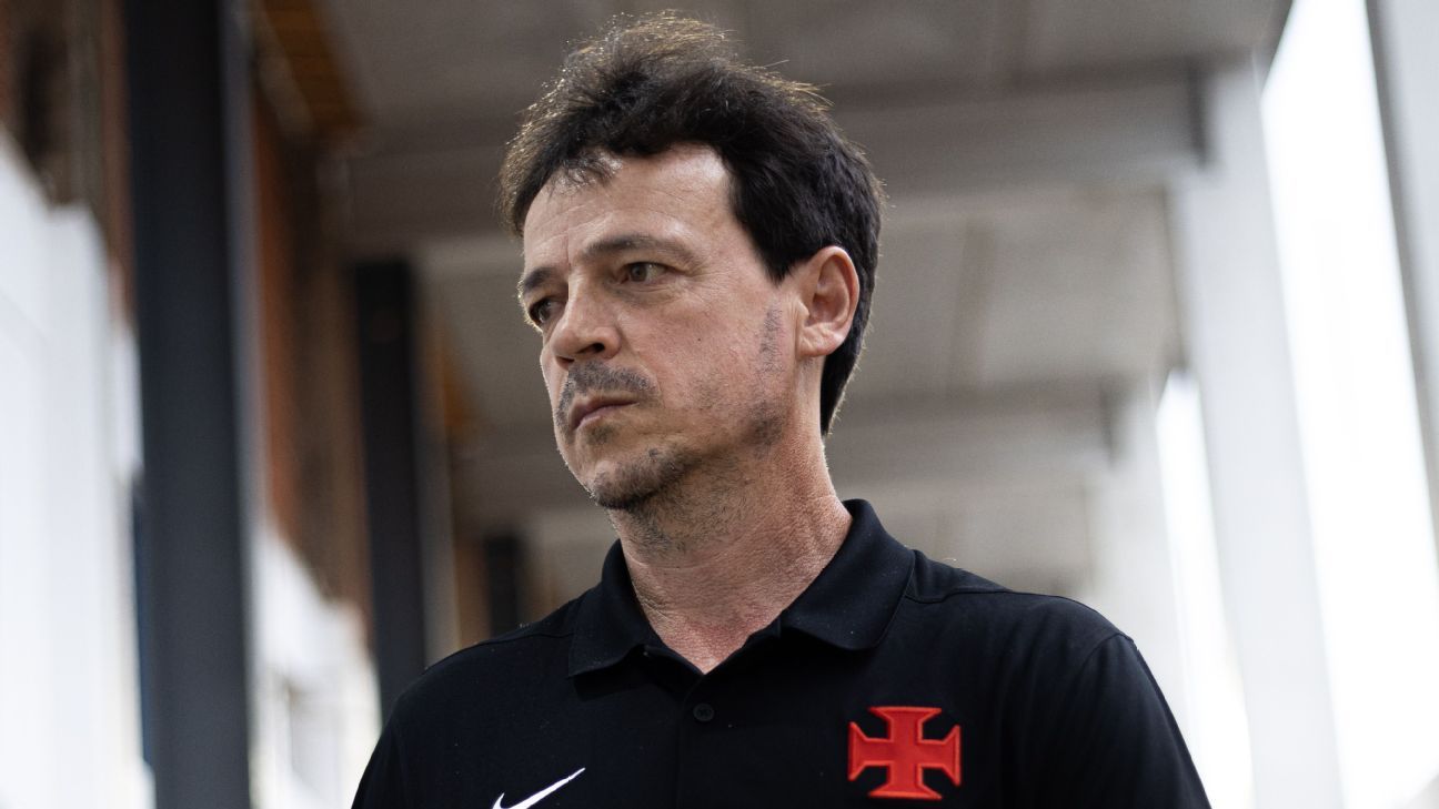 Diniz minimiza bronca em jogadores do Vasco: 'Sou amoroso, não um circo'