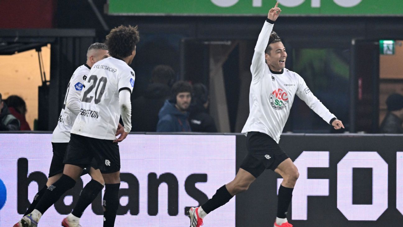 N.E.C. overklast AZ in Alkmaar en klimt naar derde plek