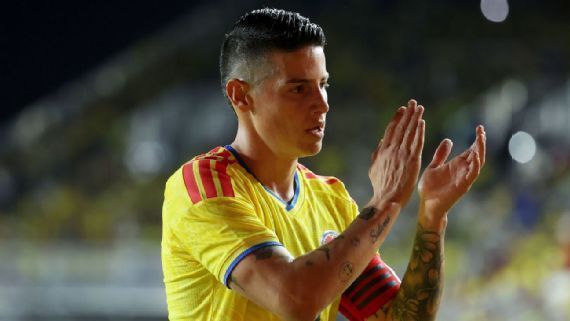 Minnesota United finalizes the signing of James Rodríguez