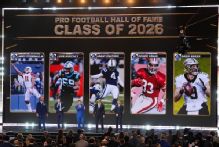 Brees, Fitzgerald, Kuechly among 5-person Hall of Fame class