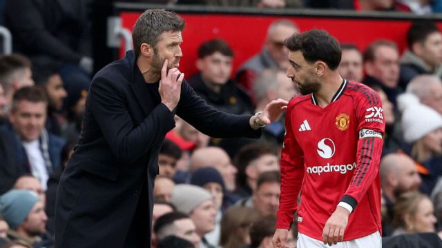Michael Carrick has impressed captain Bruno Fernandes since taking charge at Manchester United.