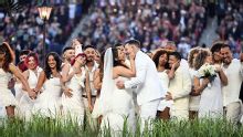 Couple legally married during Bad Bunny's Super Bowl halftime performance