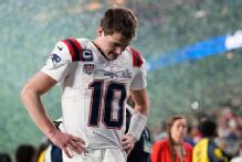 Patriots' Maye had injection for ailing shoulder before loss