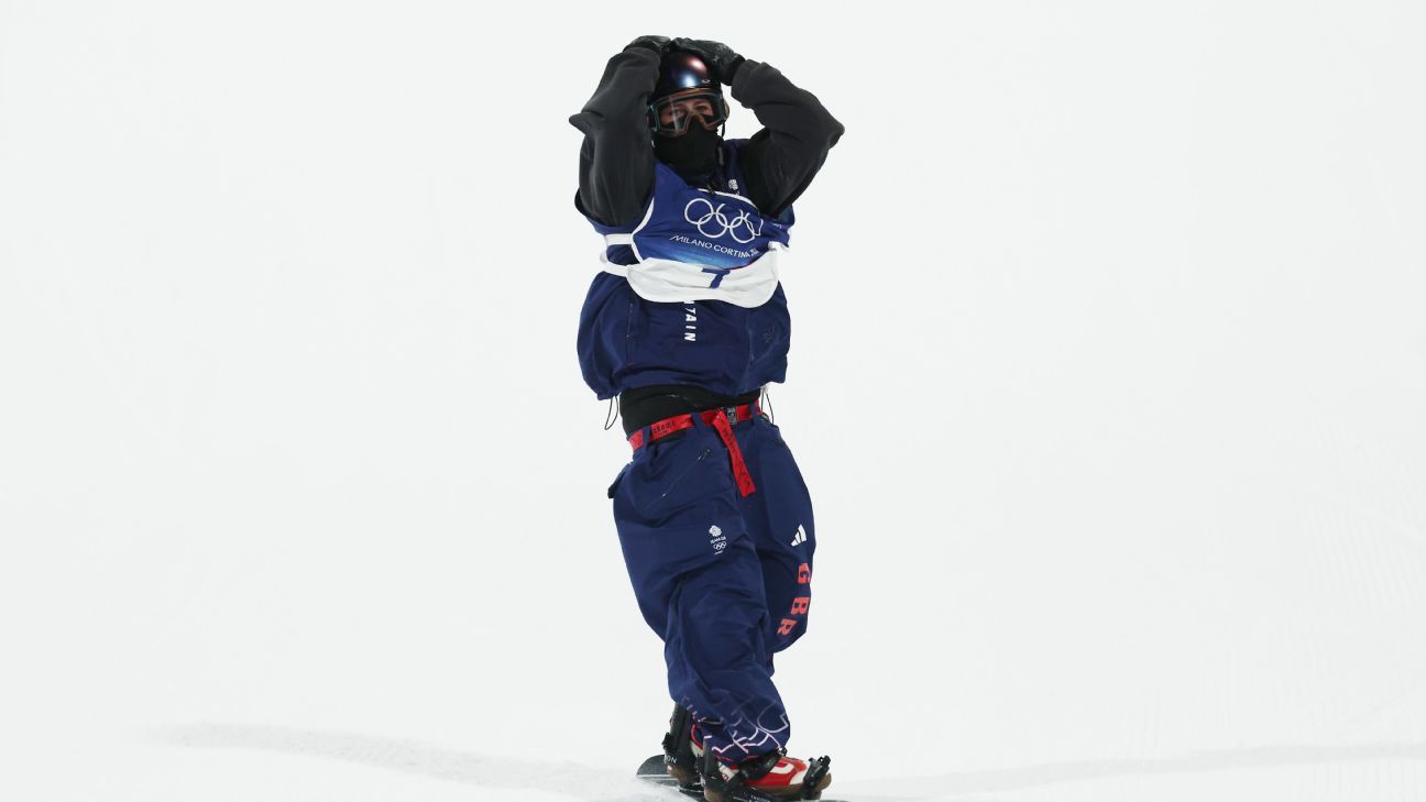 Brookes narrowly misses out on GB's first medal