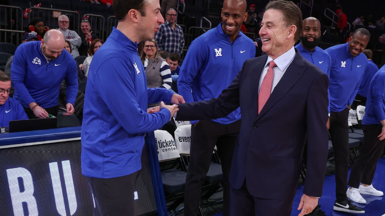St. John's Pitino climbs wins list, at expense of son