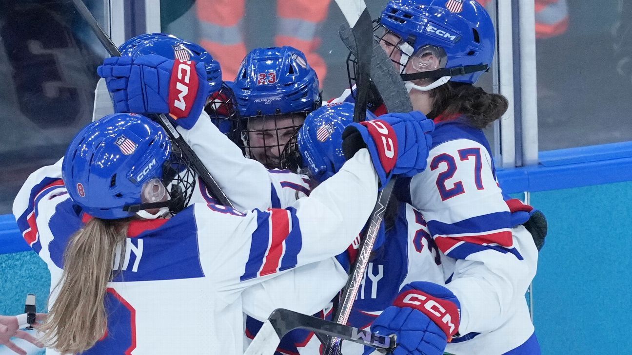 Bilka nets two as U.S. women blank Canada, 5-0