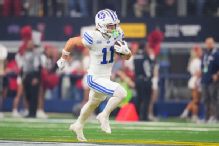 BYU receiver Parker Kingston charged with felony rape
