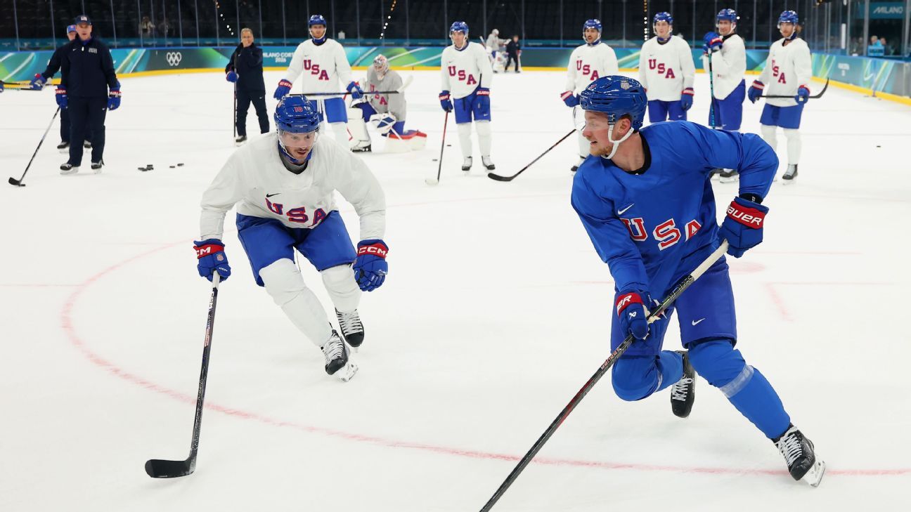 2026 Olympics: Live updates from USA-Latvia men's hockey