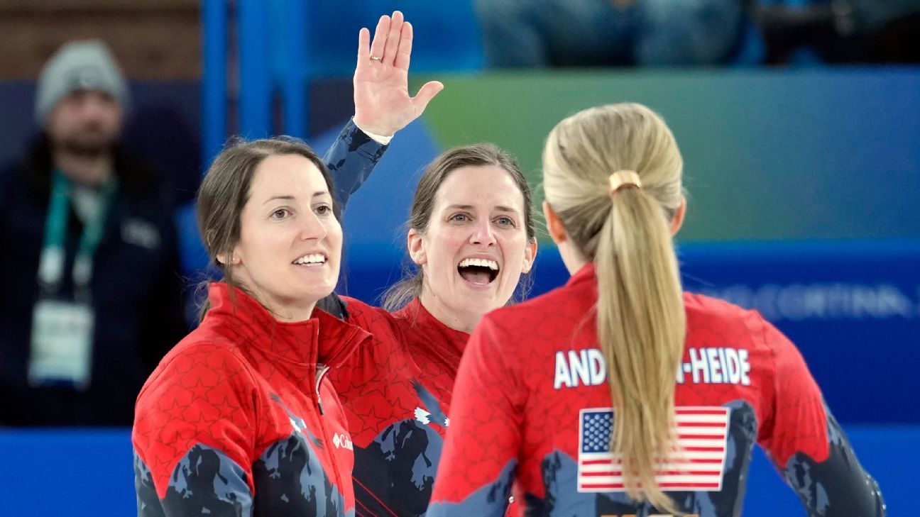 U.S. women's curling gets first win vs. Canada