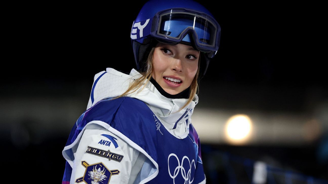 Defending Olympic champ Gu into big air final in freestyle skiing