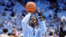 North Carolina's Caleb Wilson adjusts to cast, to return 'soon'