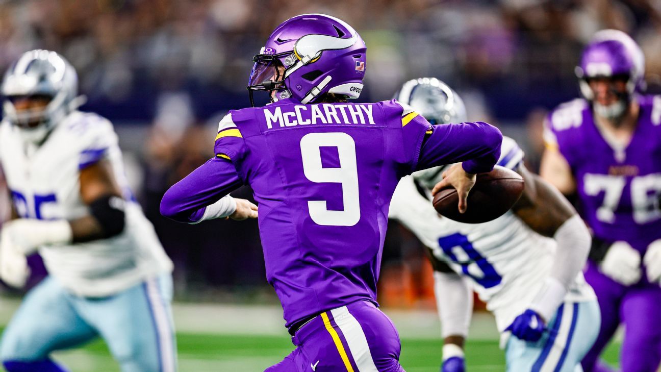 Will Vikings commit to starting another QB over J.J. McCarthy?
