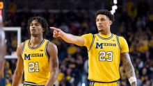 How Michigan rode a supersized frontcourt to No. 1