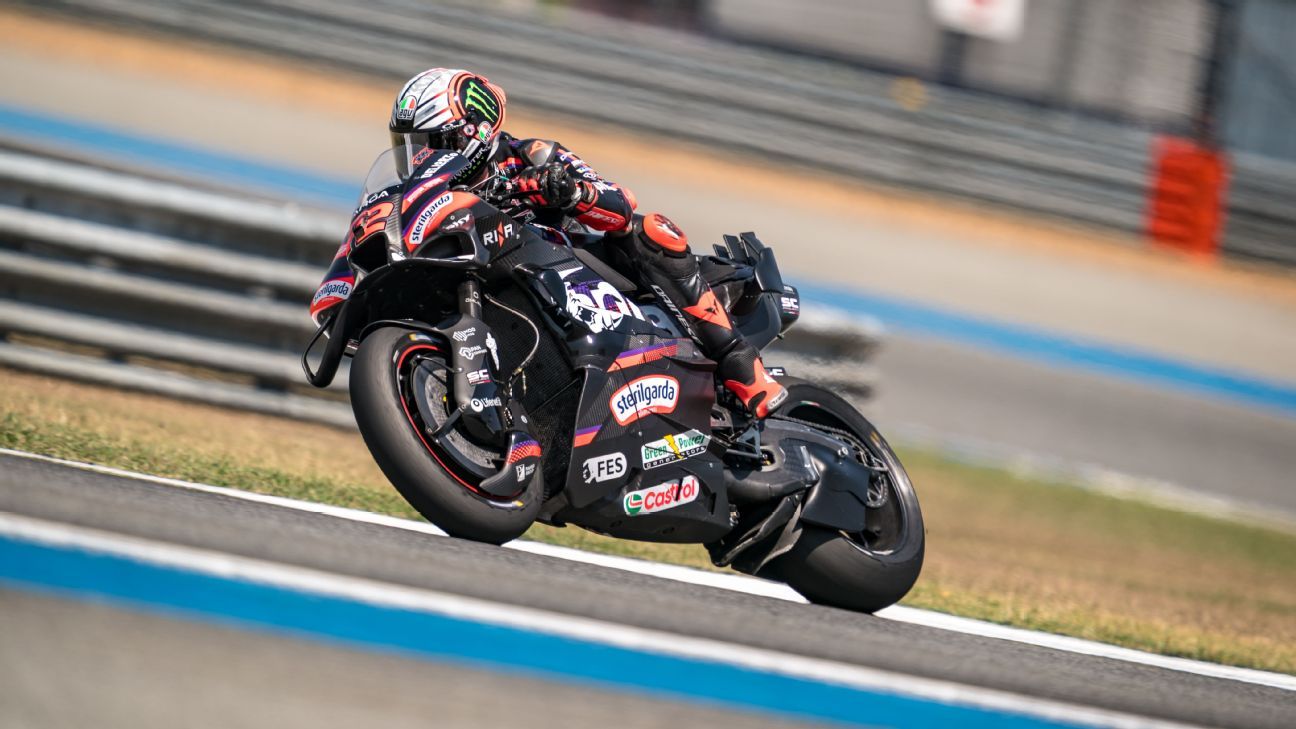 MotoGP: Marco Bezzecchi, adelante en el último día de Tailandia y Marc ...