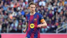 Barcelona's Frenkie de Jong (knee) set for months on sidelines