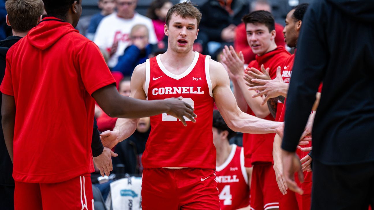 Cornell stuns Ivy frontrunner Yale on last-second 3