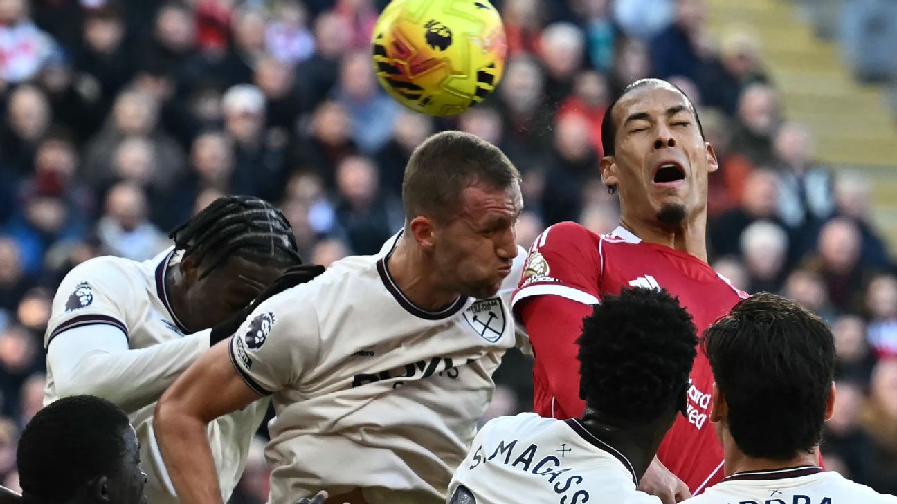 Arne Slott, do Liverpool: ‘Meu coração de futebol não gosta’ da tendência de lances de bola parada